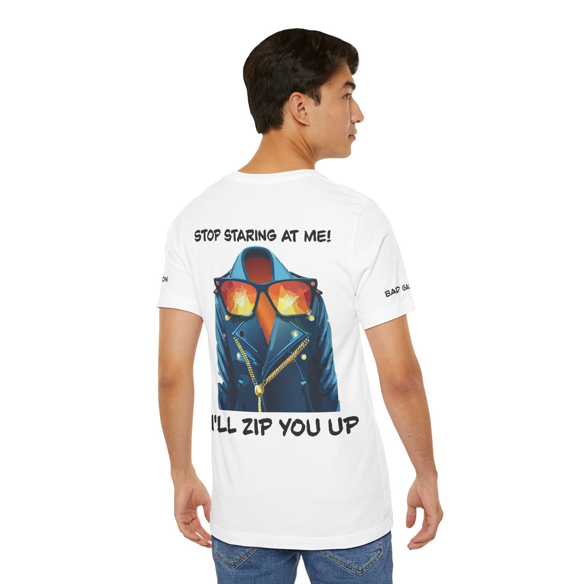 Animal Graphic Unisex Cotton Bella+Canvas Tee with Art Design b10