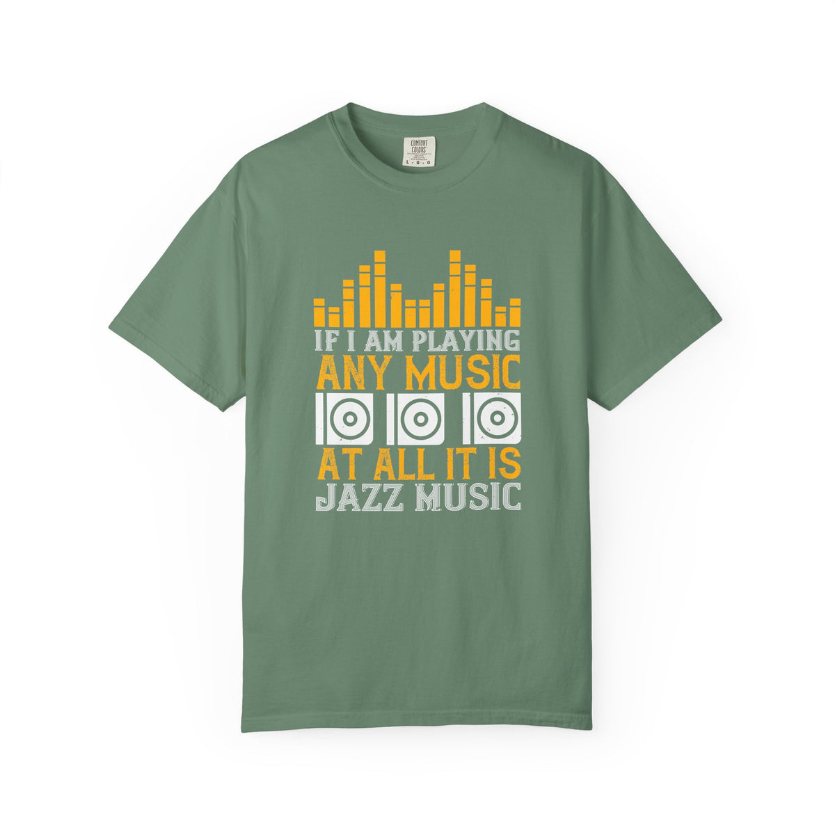 Jazz Music Graphic Unisex Heavy Cotton Art Designed T-Shirt m17