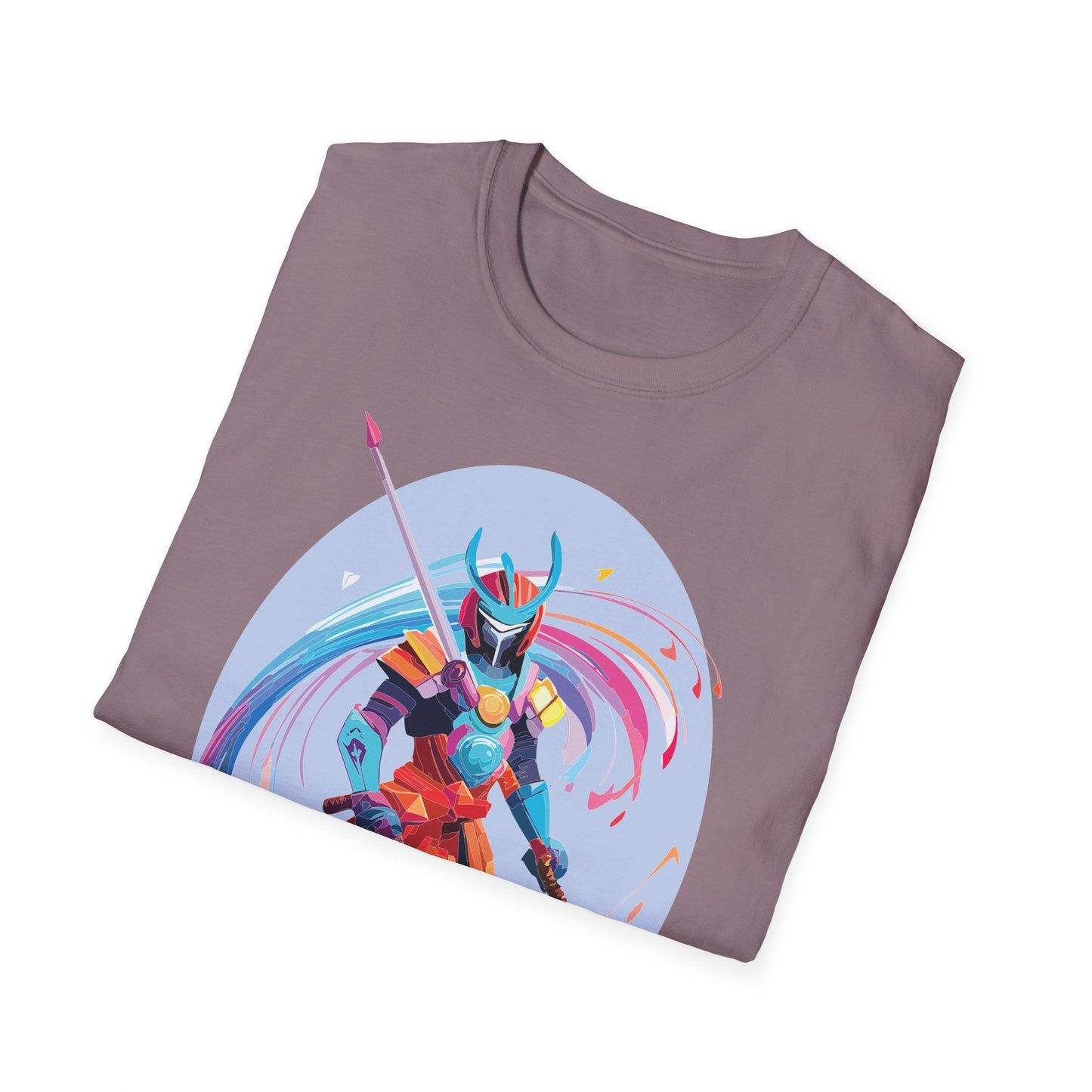 Samurai Shirt Unisex Gildan Softstyle Tee 100 Percent Ring Spun Cotton Samurai Design