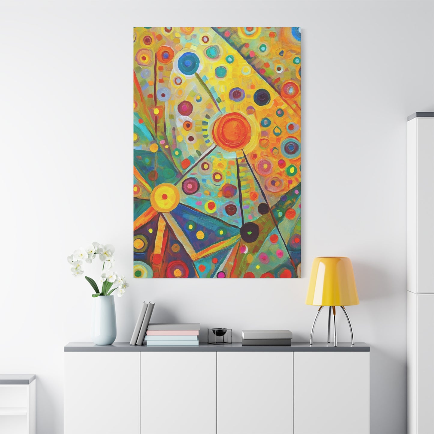 Abstract Oil Painting Print Canvas 20x24,20x30,24x30 24x32,24x36,30x40 32x48,36x48,40x60 Pine-Wood Inner Frame ABS-136