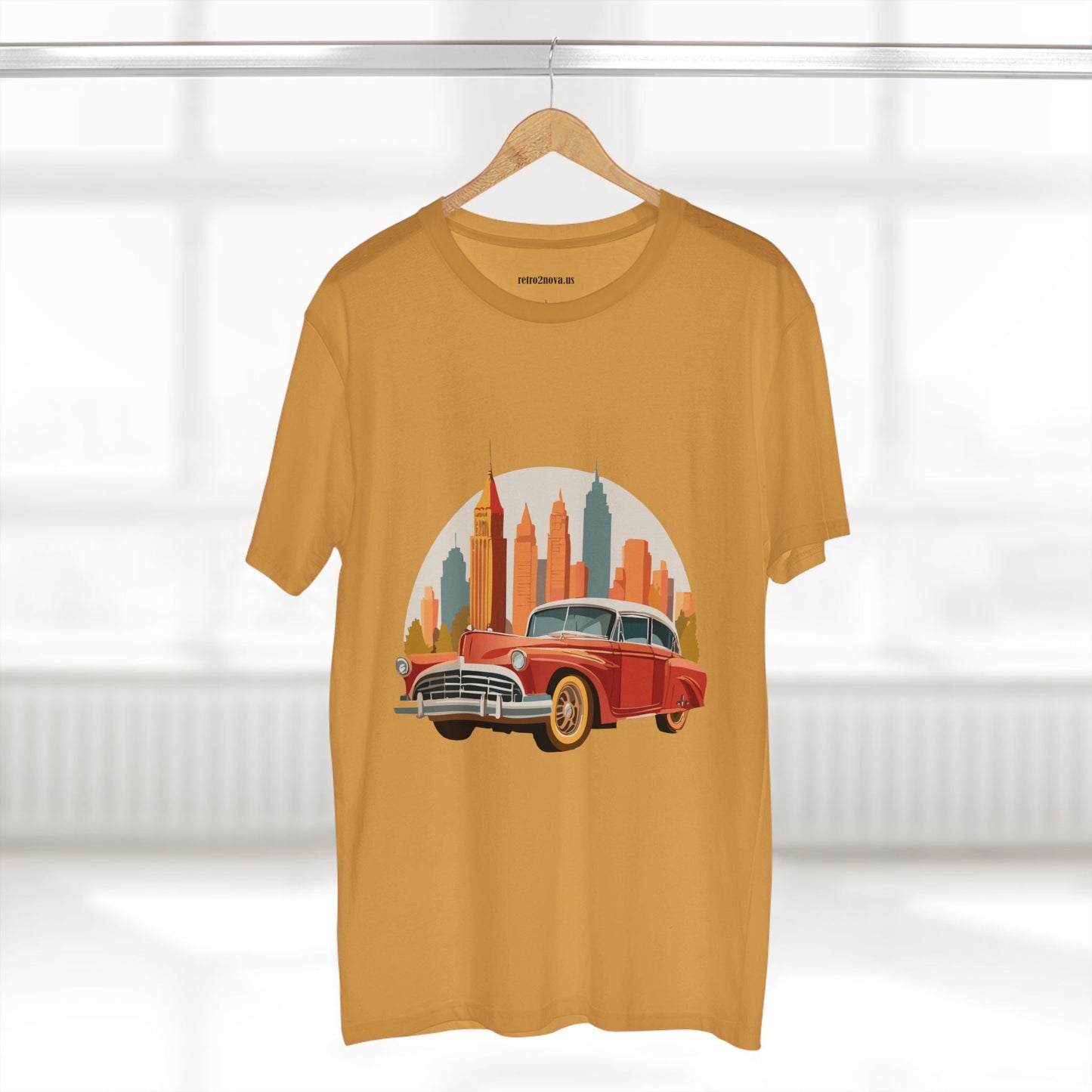 Retro Car Shirts Vintage Car Shirt RC2 Unisex Premium Cotton Tee With Original Art