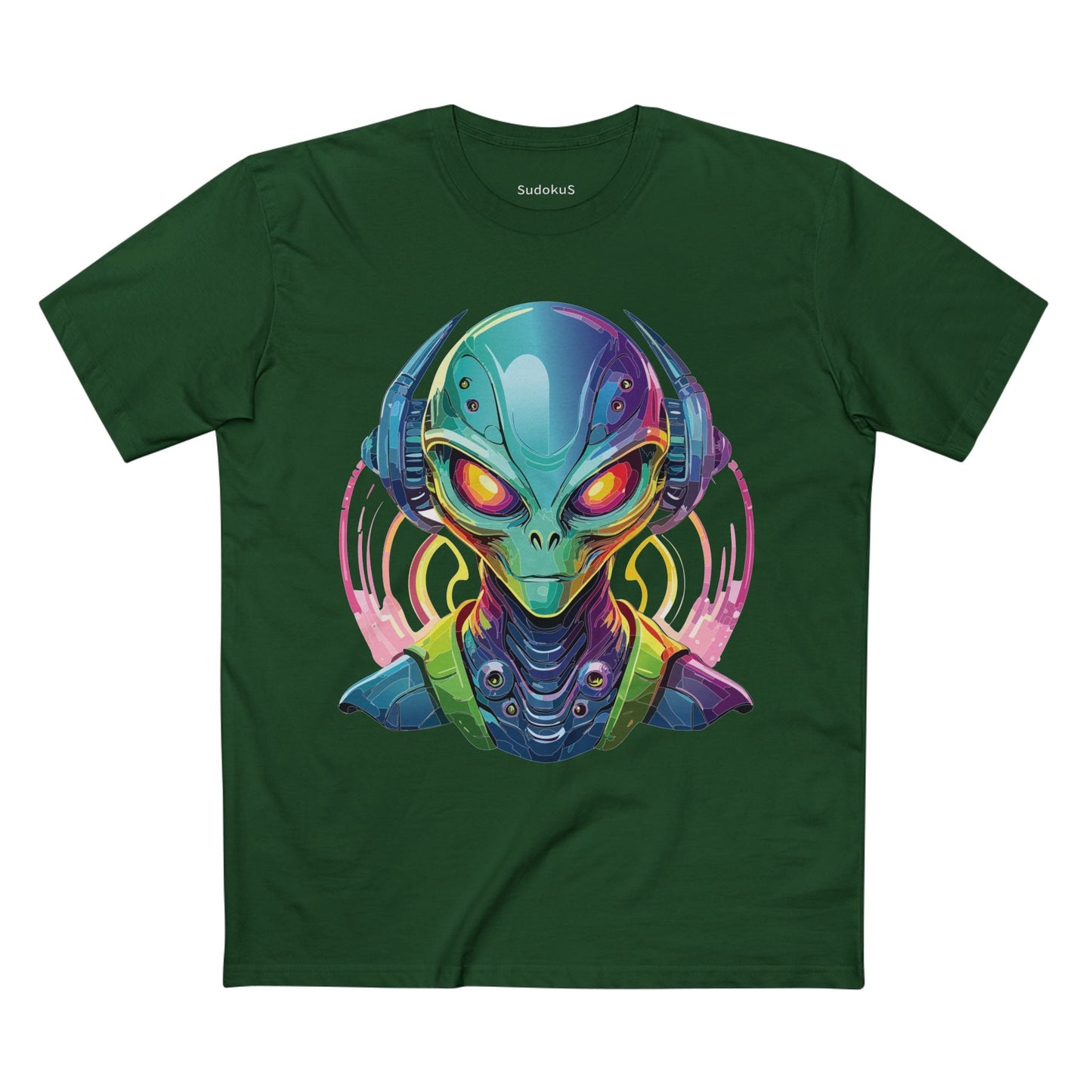 Aliens Graphic Unisex 100 Cotton Staple Tee 16