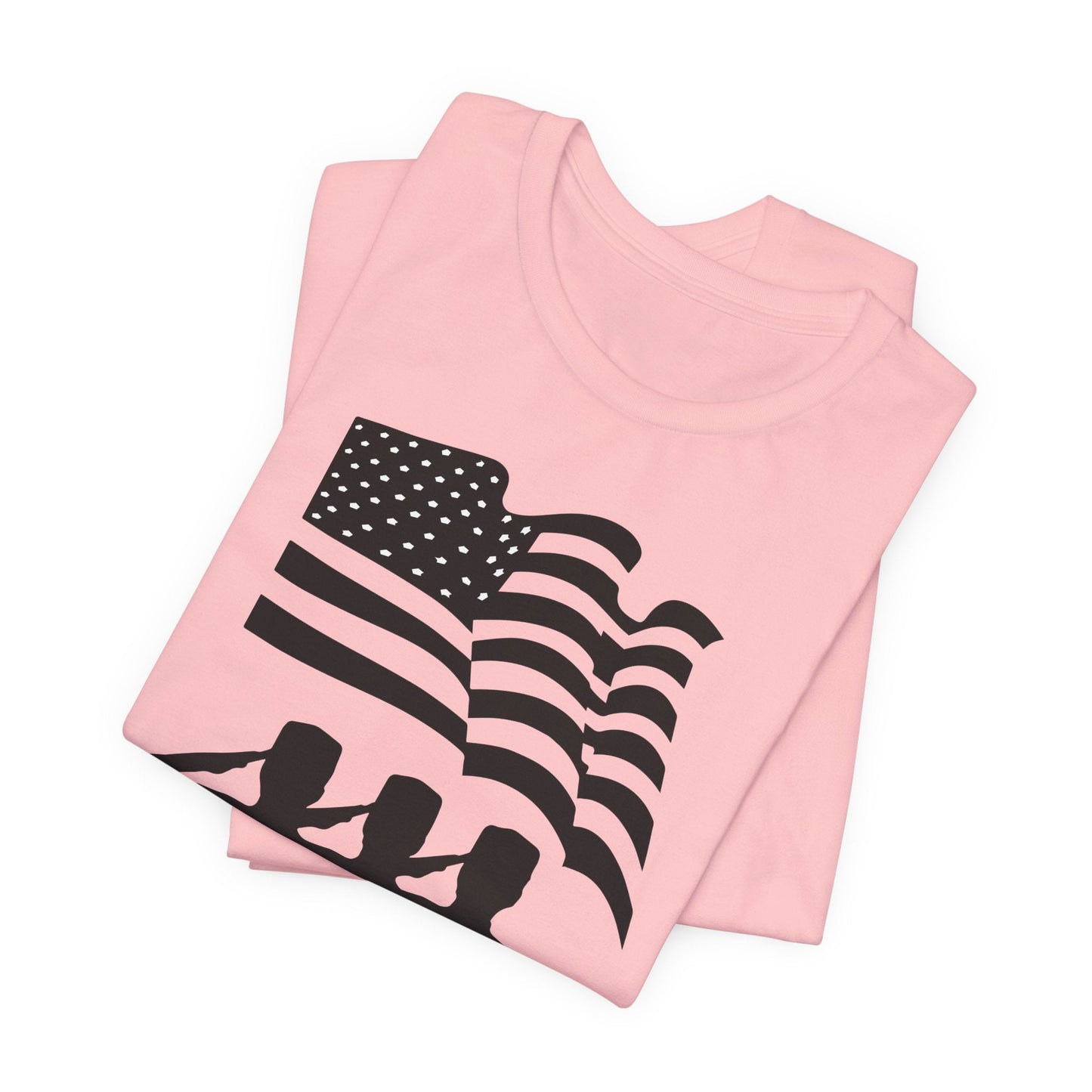 Army Veteran Patriotic Graphic Design Unisex Cotton T-Shirt v51