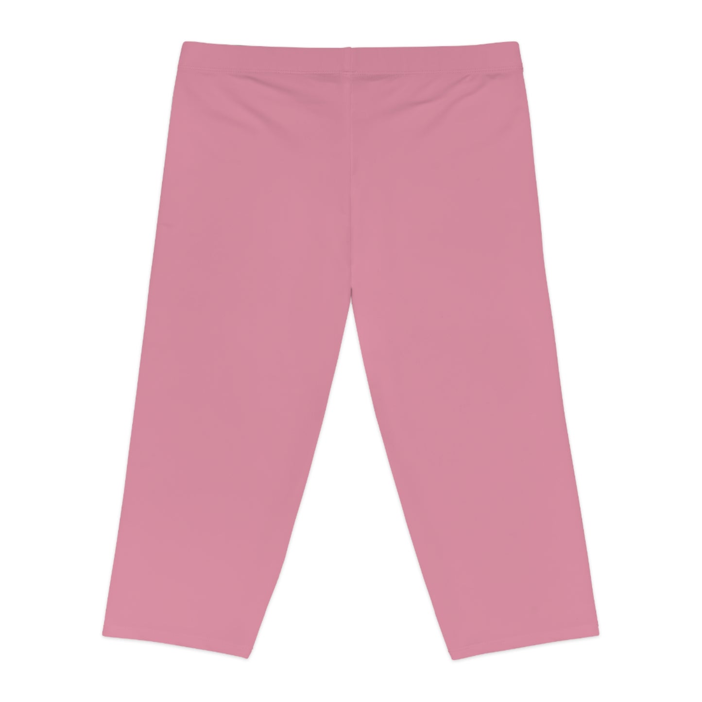 Pink Color Capri Leggings, Pink Capri Leggings 16