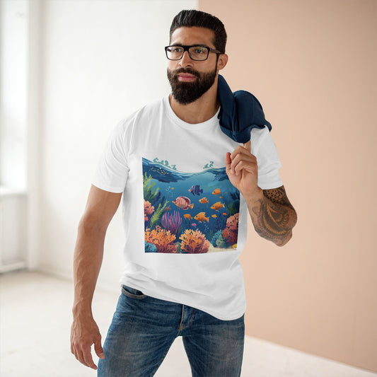 Ocean Shirt Ocean Pacific Unisex Premium Cotton Tee Featuring Original Art Design Retro2Nova