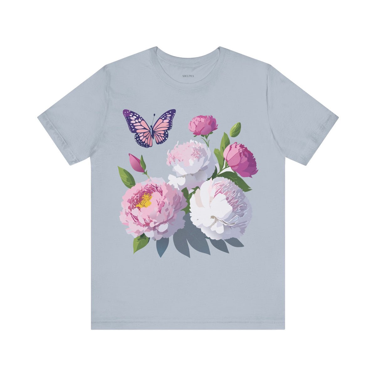 Floral Graphic Tee Shirt - Bella+Canvas Unisex 100 Cotton 39