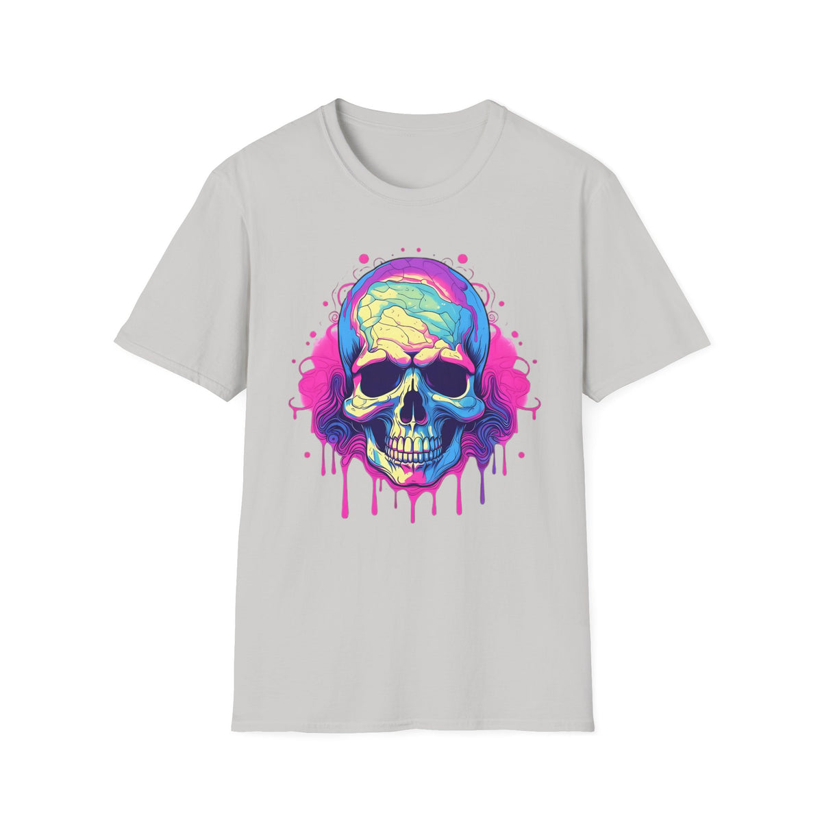 Skull Skeleton Graphic Tee Gildan Unisex 100 Cotton Tee Shirt h47