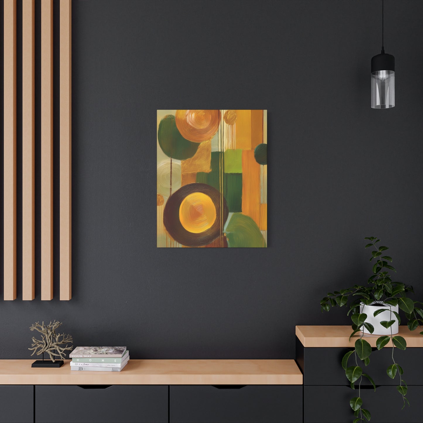 Abstract Geometric Painting Print Canvas 20x24,20x30,24x30 24x32,24x36,30x40 32x48,36x48,40x60 Pine-Wood Inner Frame ABS-58