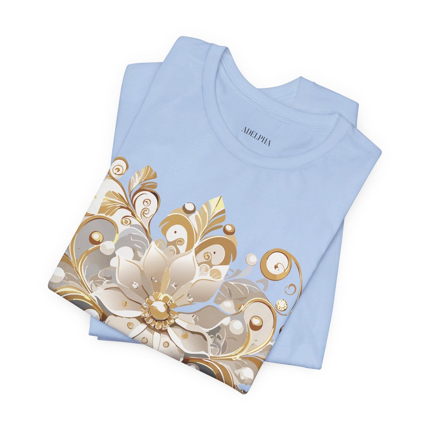 Adelpha Vintage Inspired Graphic Tee Unisex Jersey Short Sleeve Art Design Shirt