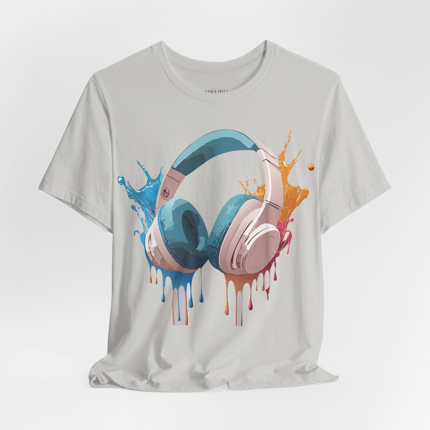 Music Graphic T Shirt Unisex Jersey Short Sleeve With Vintage Inspired Artwork Adelpha