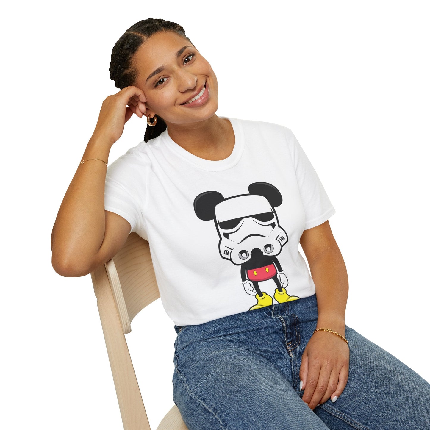 Cartoon T Shirt Animation Tee Funny Unisex Gildan Softstyle 64000 100 Percent Ring Spun Cotton