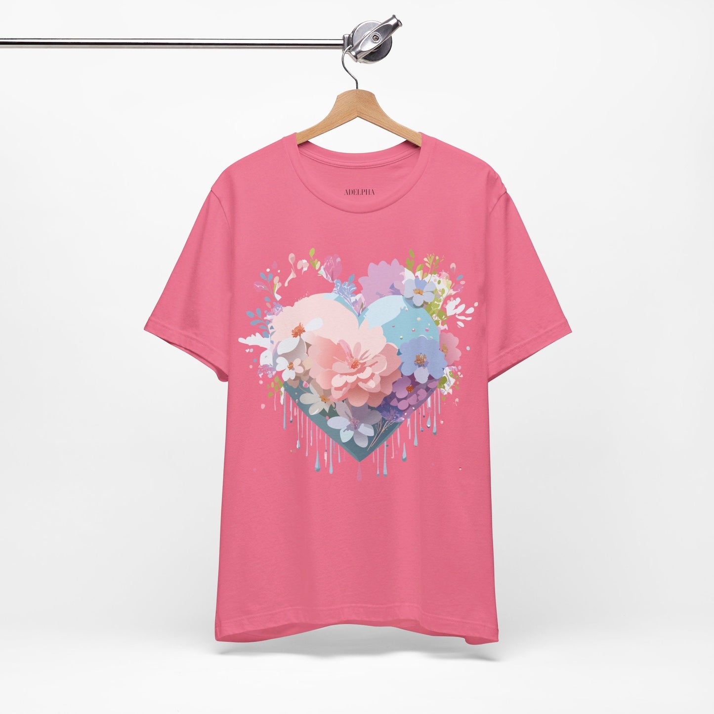 Adelpha Valentine Graphic Tee Unisex Jersey Short Sleeve Vintage Inspired Artwork