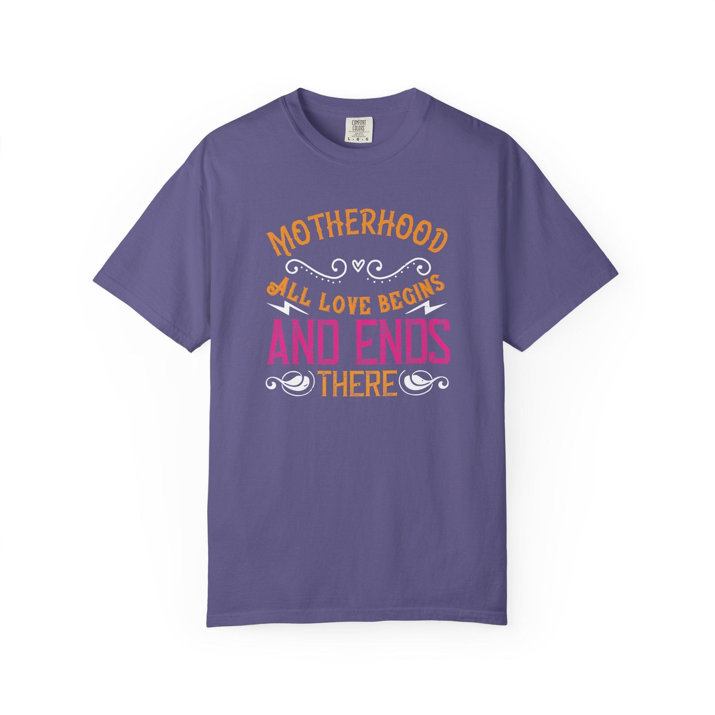 Mom T-shirt Mother Day Mama Tee Unisex Comfort Colors Garment-Dyed Cotton h85