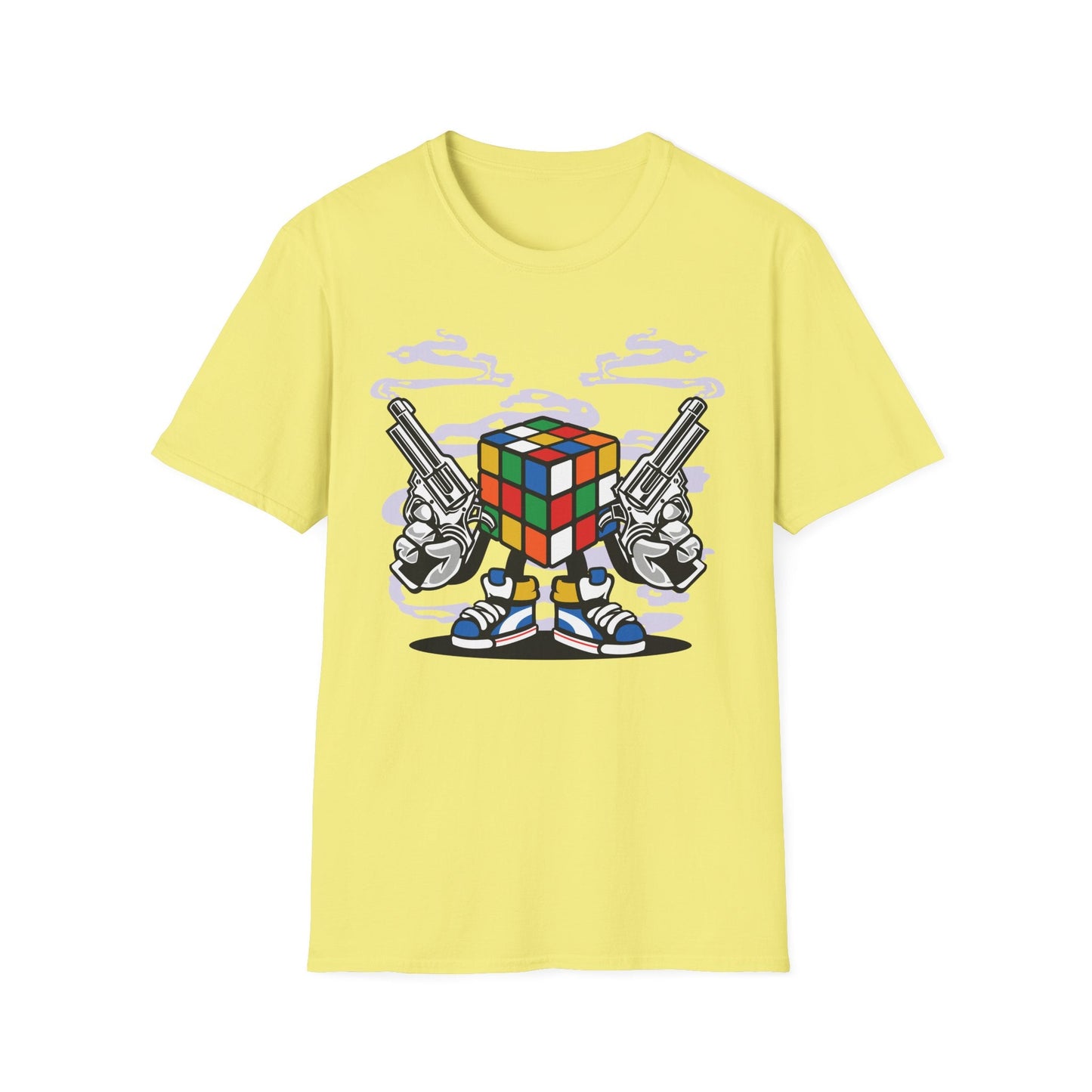 Cartoon Animation Funny T Shirt Gildan Softstyle 64000 Unisex Short Sleeve Cotton Tee