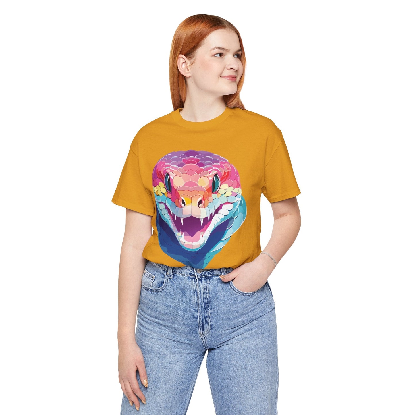 Unisex Animal Shirt With Animals Art Design Tee Short Sleeve Comfortable Tee Everyday Wear