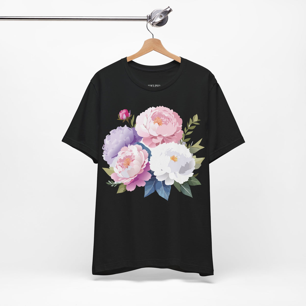 Floral Graphic Tee Shirt - Bella+Canvas Unisex 100 Cotton 36