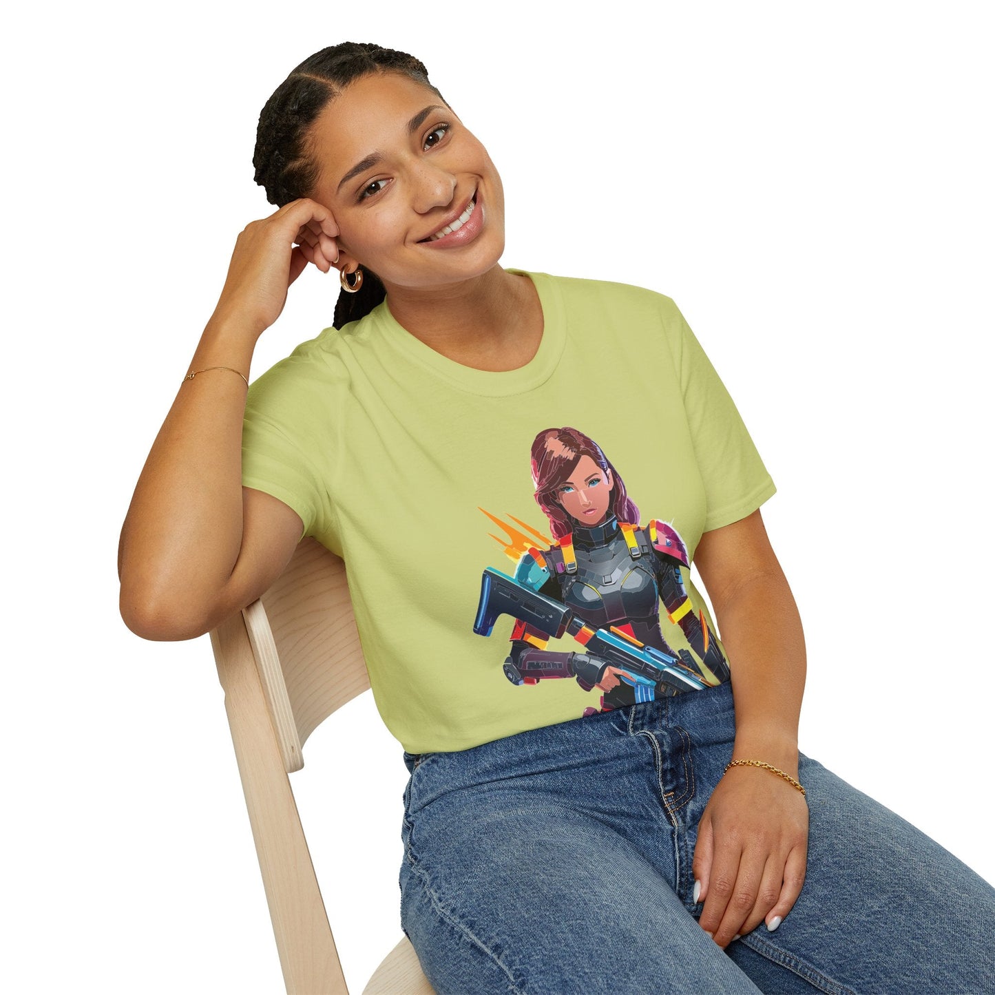 Robocop T Shirt Unisex Gildan Softstyle 64000 100 Percent Ring Spun Cotton Tee Casual Wear