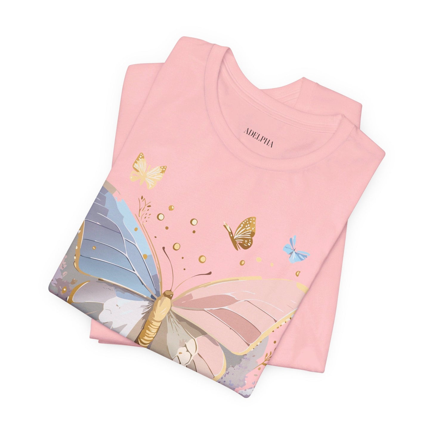 Butterfly Graphic Tee Adelpha Unisex Short Sleeve Shirt Vintage Inspired Art