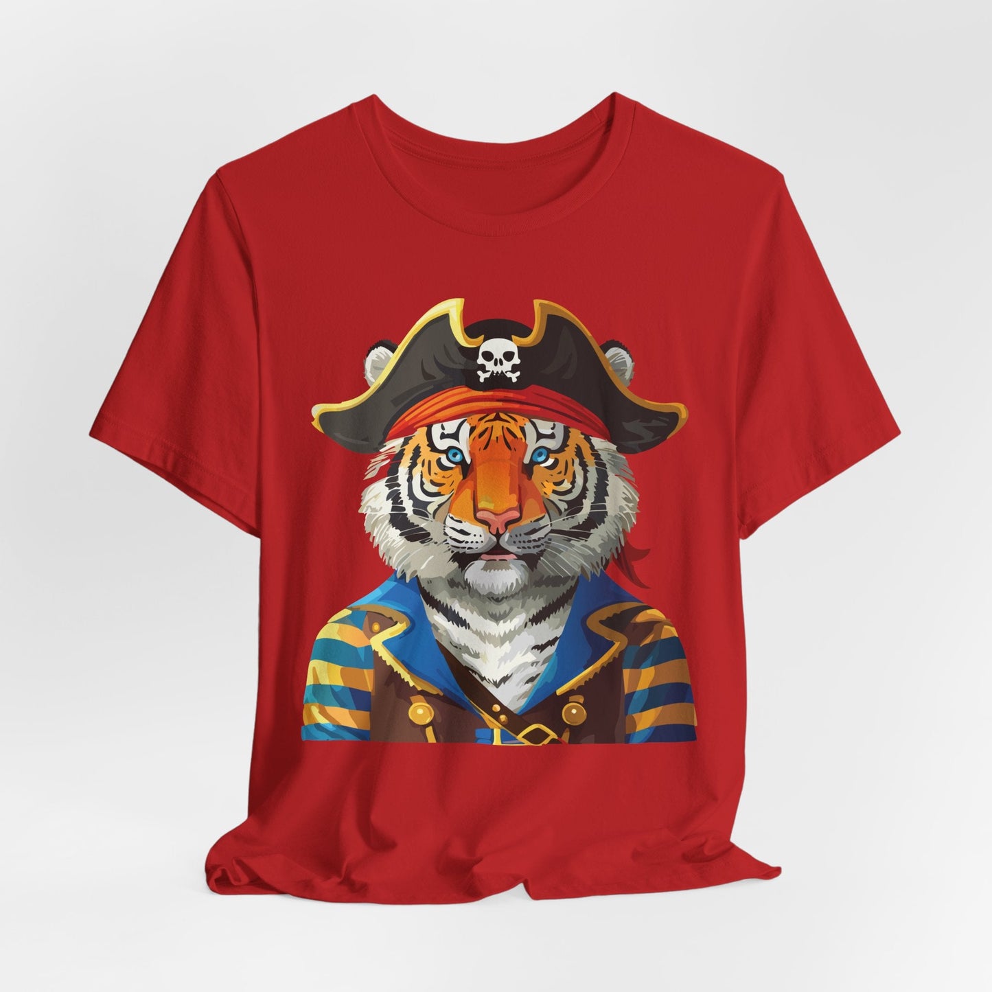 Unisex Animal Tee Shirt Art Design With Wild Animals Gildan Softstyle Cotton T Shirt