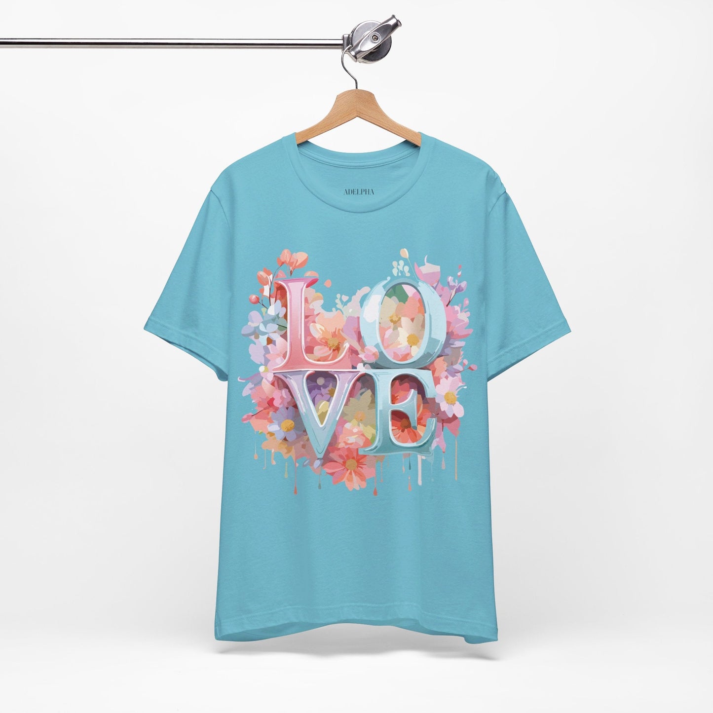 Valentine Graphic Tee Unisex Jersey Short Sleeve Art Design By Adelpha Premium Vintage