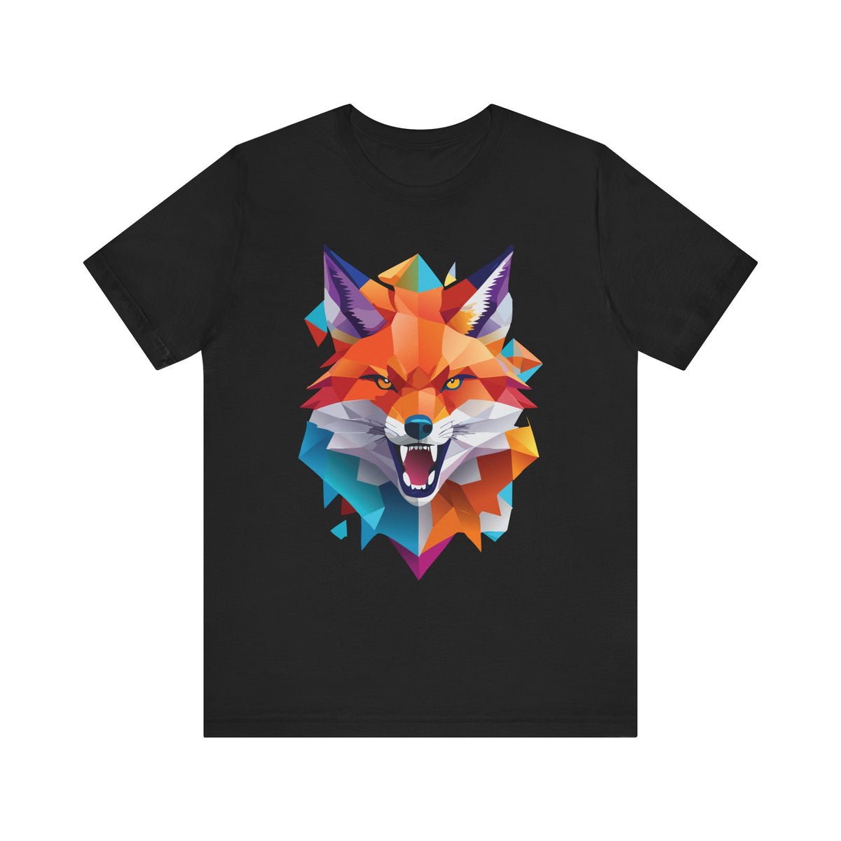 Wild Animals  Graphic Unisex Cotton Bella+Canvas Tee with Art Animal Design ab47