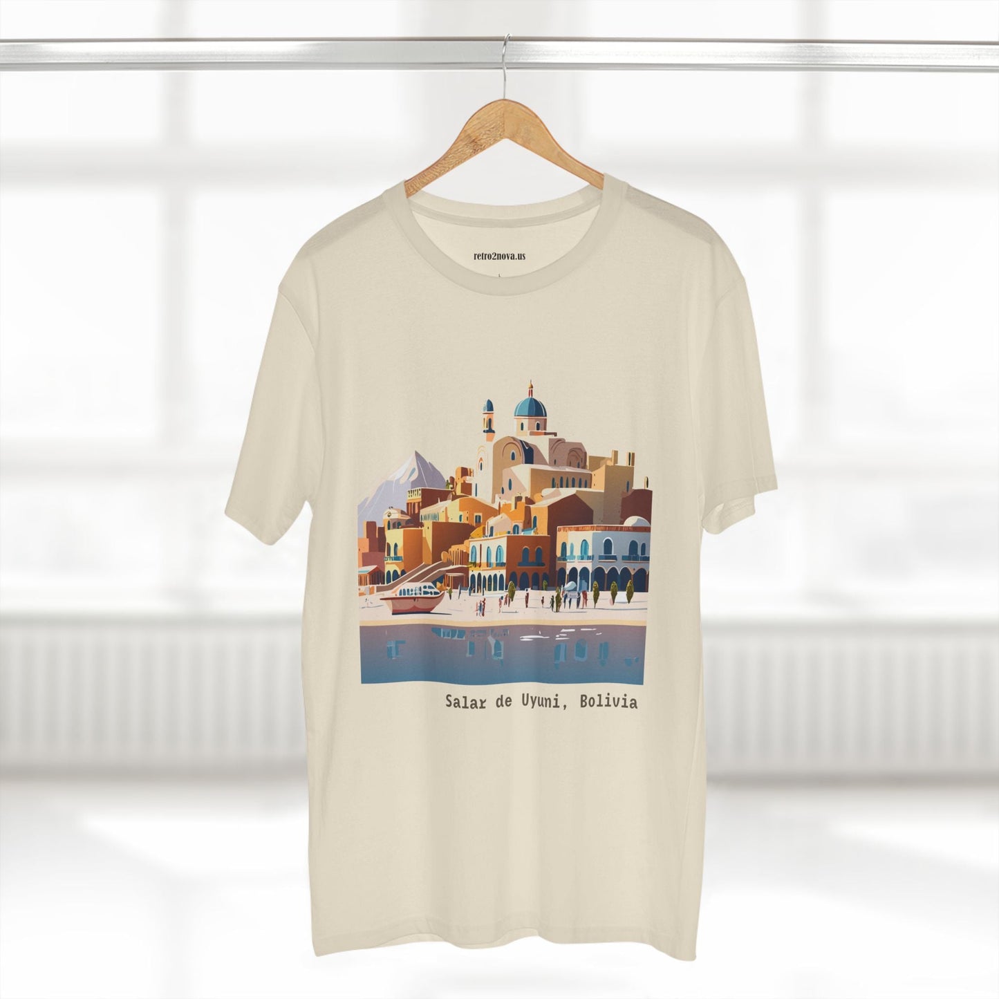 Bolivia Travel Shirt Unisex Premium Cotton Art Tee TT17 Retro2Nova Original Art Design Collection