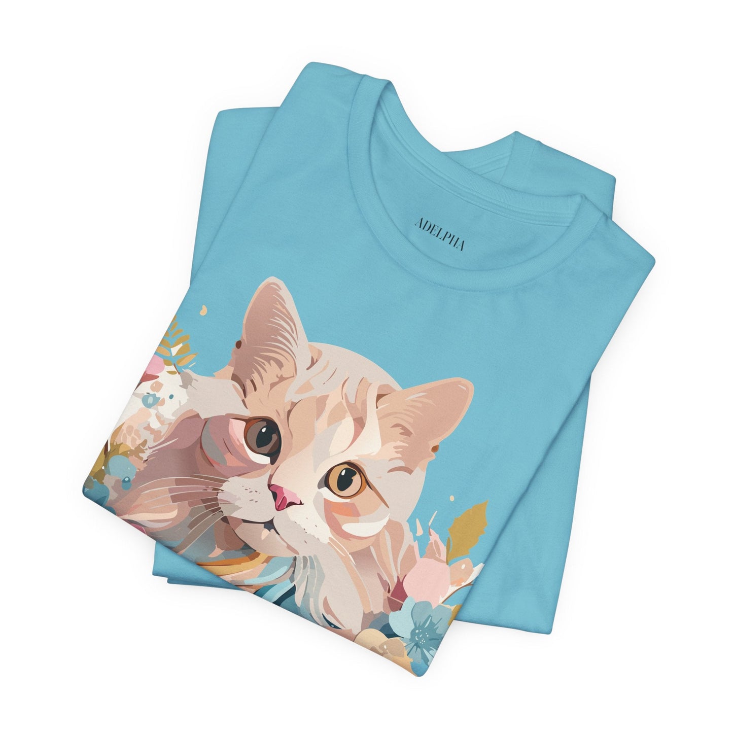 Cat Graphic Tee Unisex Shirt Adelpha Art Vintage Inspired Design