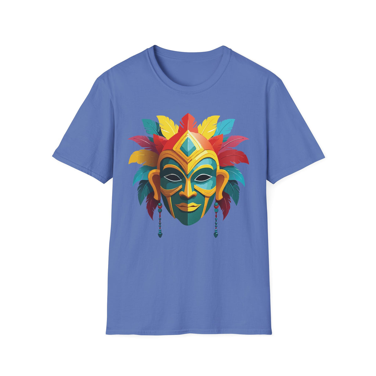 Mask Masquerade Carnival Graphic Tee Gildan Unisex 100 Cotton Tee Shirt m33