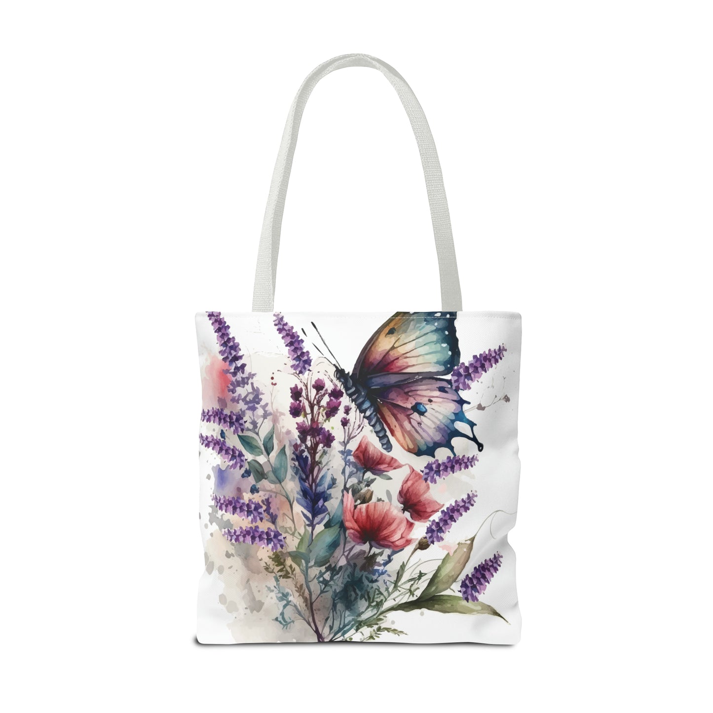 Canvas Bag with Butterfly Prints