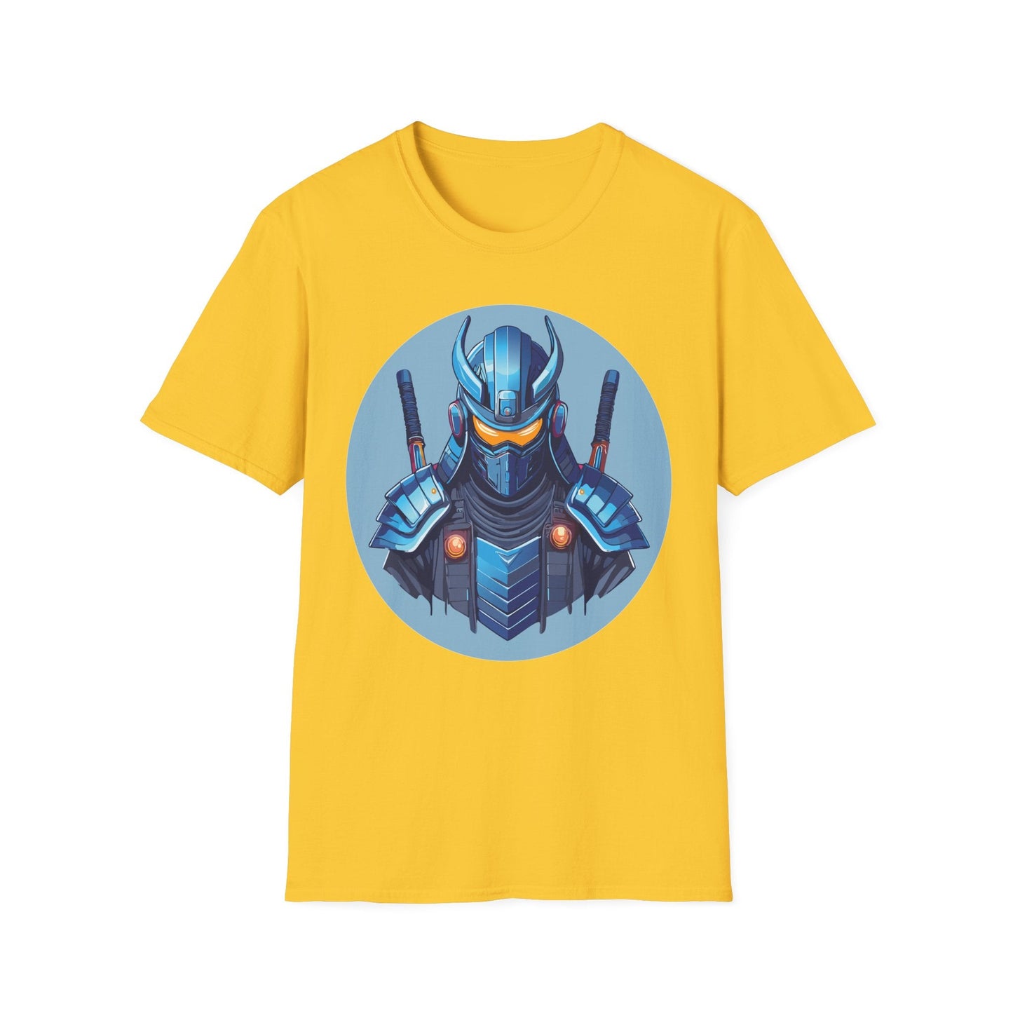 Samurai Shirt Unisex Softstyle T Shirt 100 Percent Ring Spun Cotton Gildan 64000