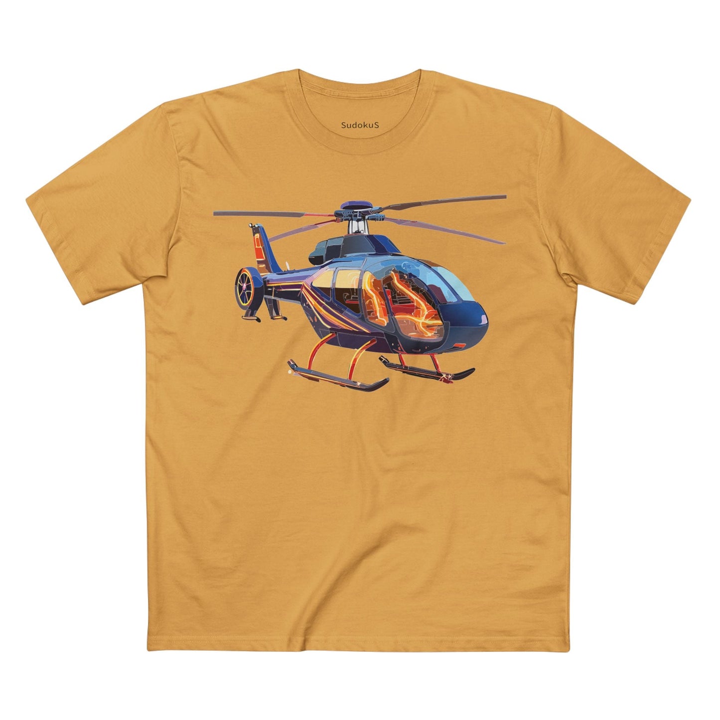 Chopper Graphic Unisex 100 Cotton Staple Tee 11
