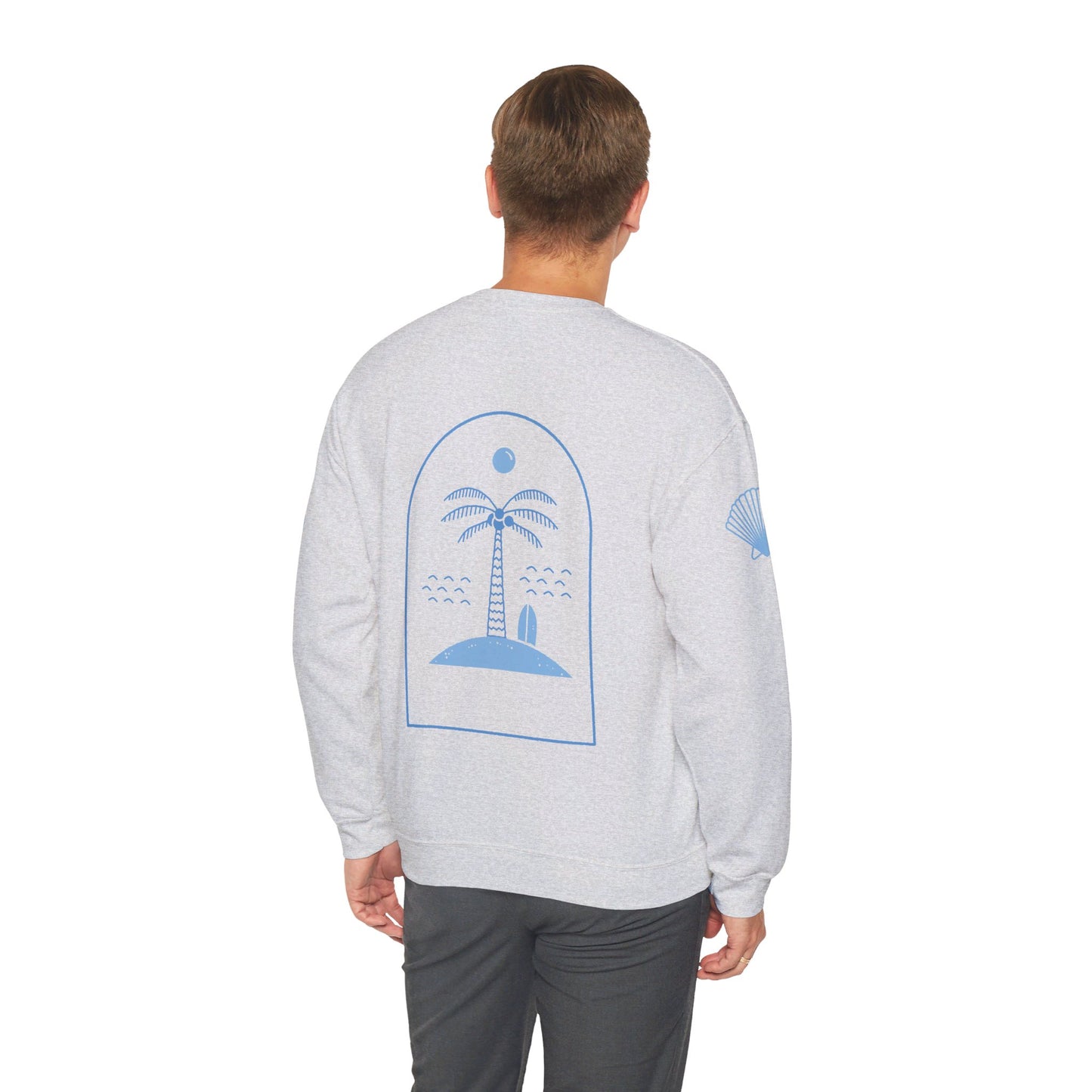 Unisex Heavy Blend Sweatshirt - Beach