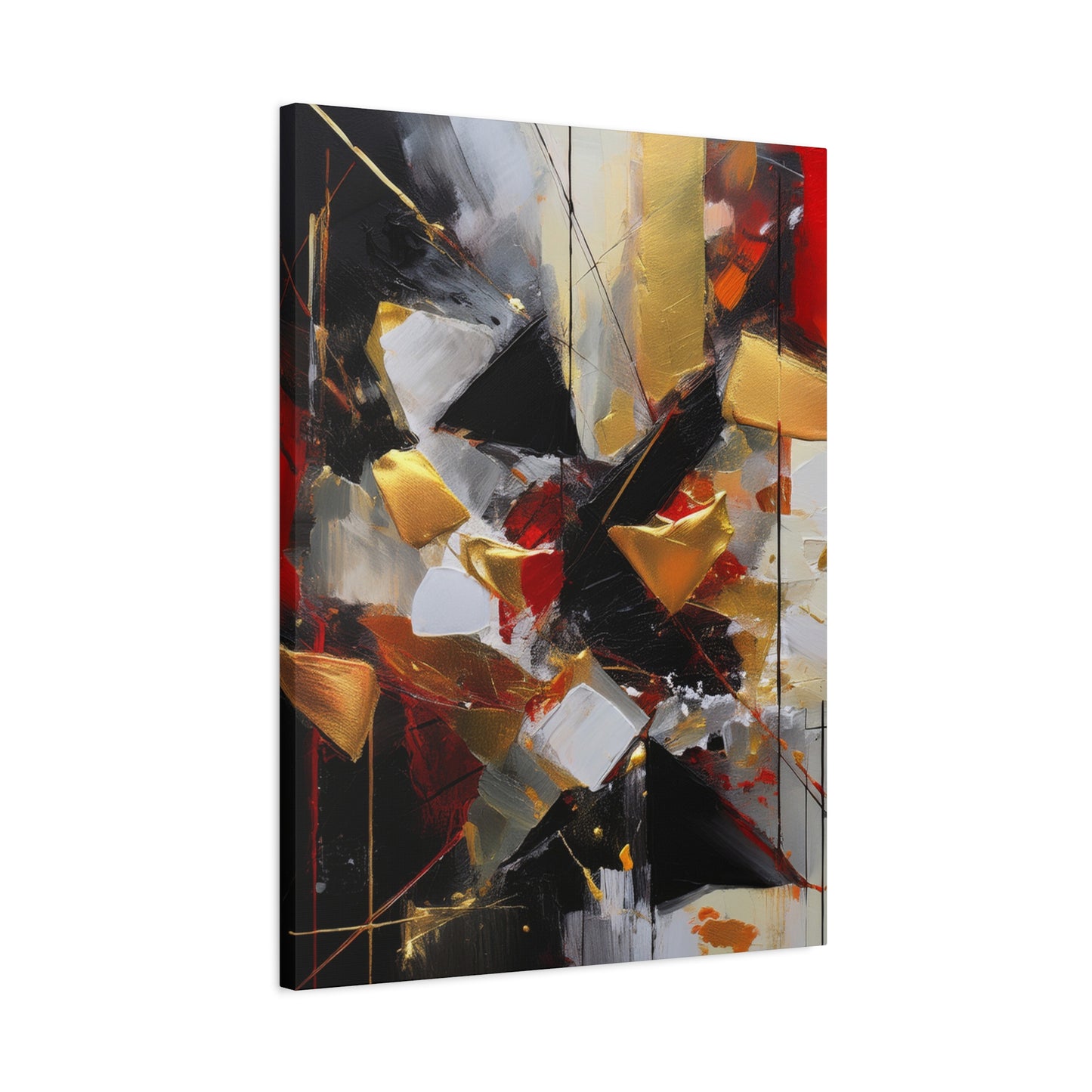 Abstract Oil Painting Print Canvas 20x24,20x30,24x30 24x32,24x36,30x40 32x48,36x48,40x60 Pine-Wood Inner Frame ABS-186