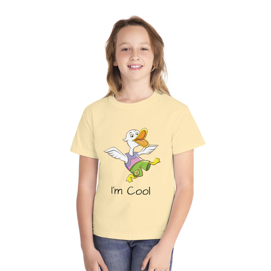 Youth Tee Shirt with Cool Duck