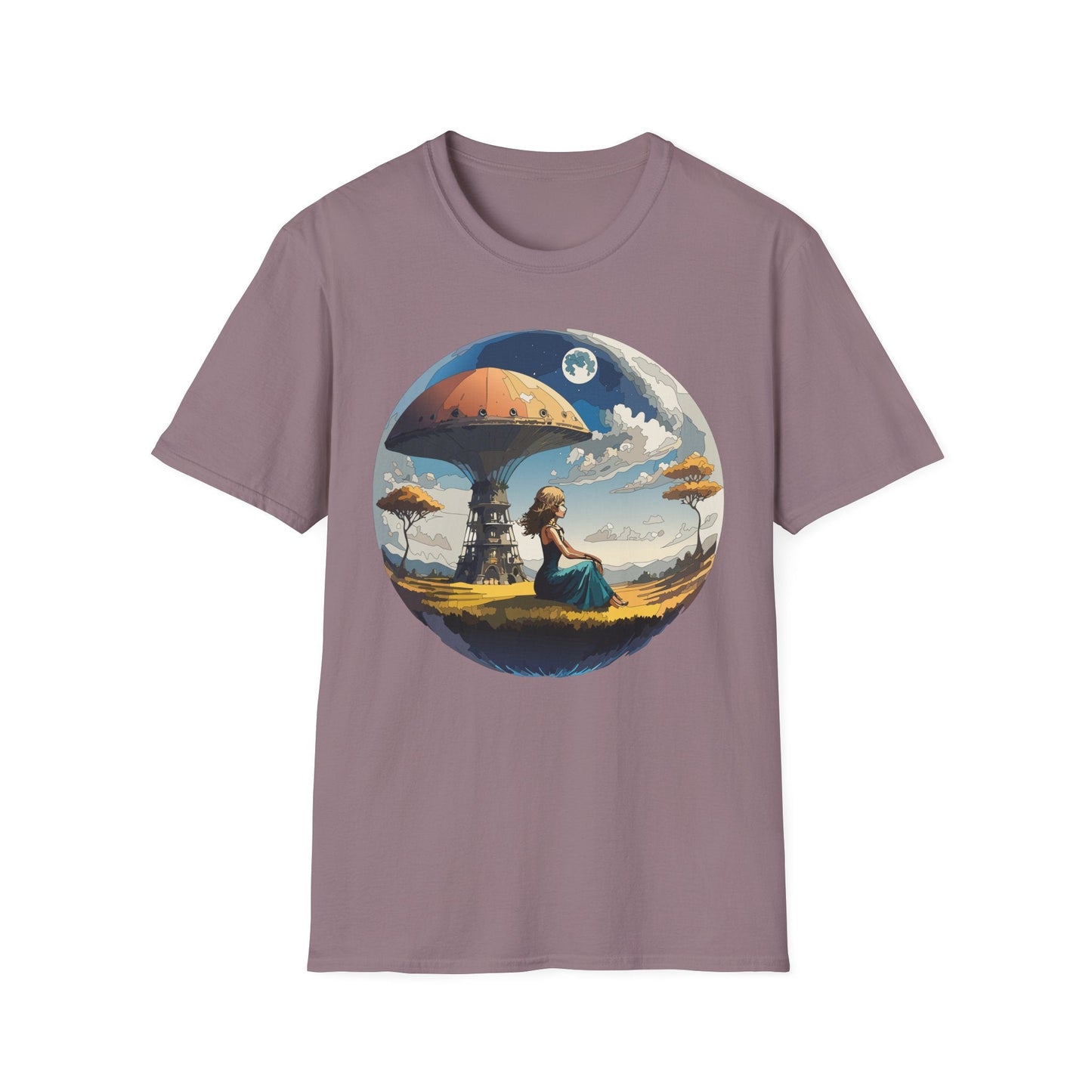 Womens Graphic T Shirts Art Design Shirt Softstyle Short Sleeve Cotton Tee Premium Quality