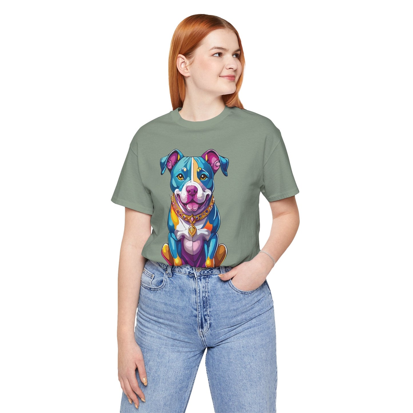 Unisex Animal Shirt With Art Design Graphic Tee Wild Animals For Casual Daily Wear
