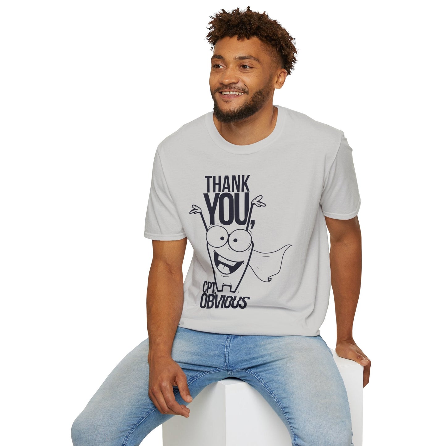 Cartoon T Shirt Animation Funny Tee Unisex Gildan Softstyle 64000 Ring Spun Cotton