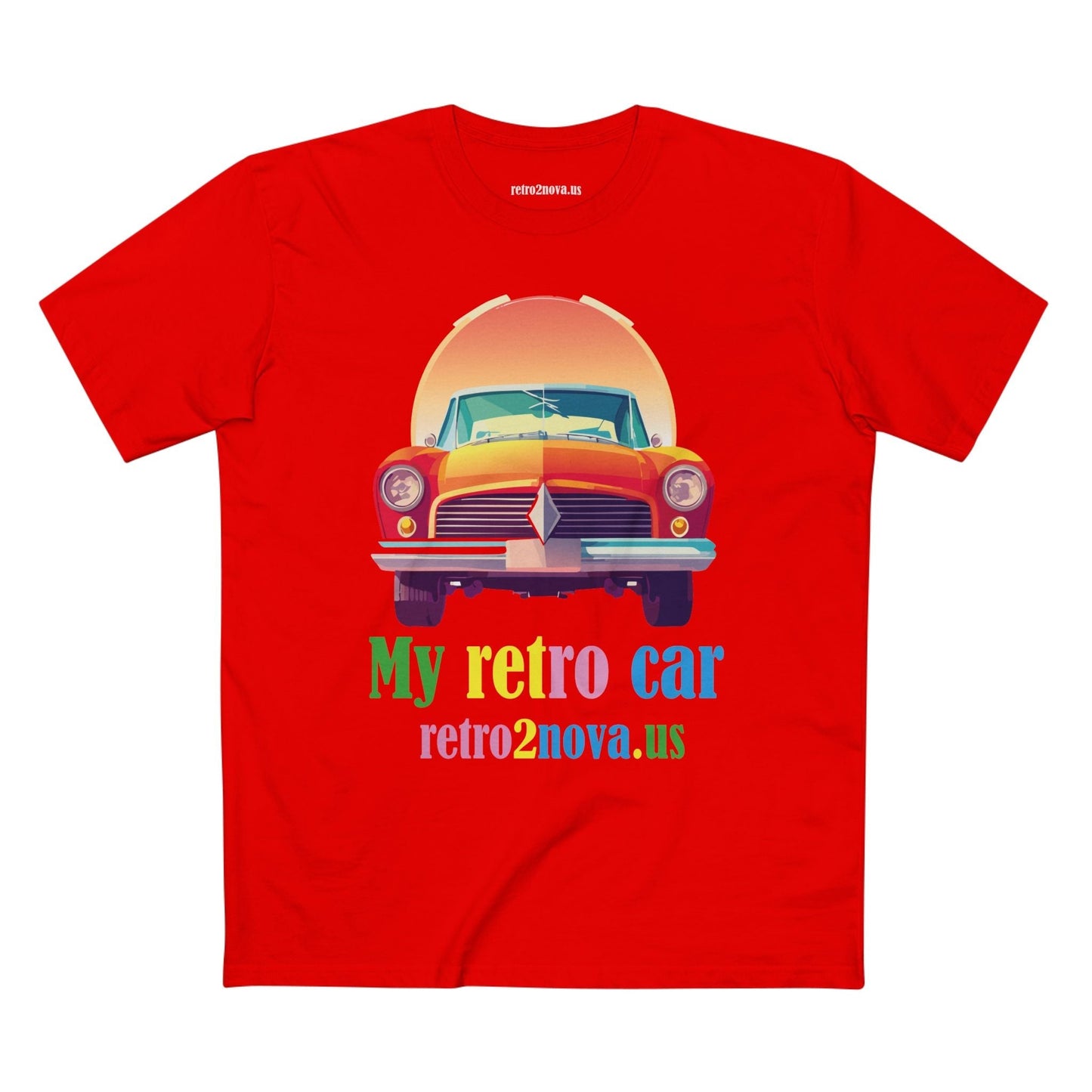 Retro Car Shirts Vintage Car Tee RC 10 Unisex Premium Cotton Art Design Soft Breathable Comfort
