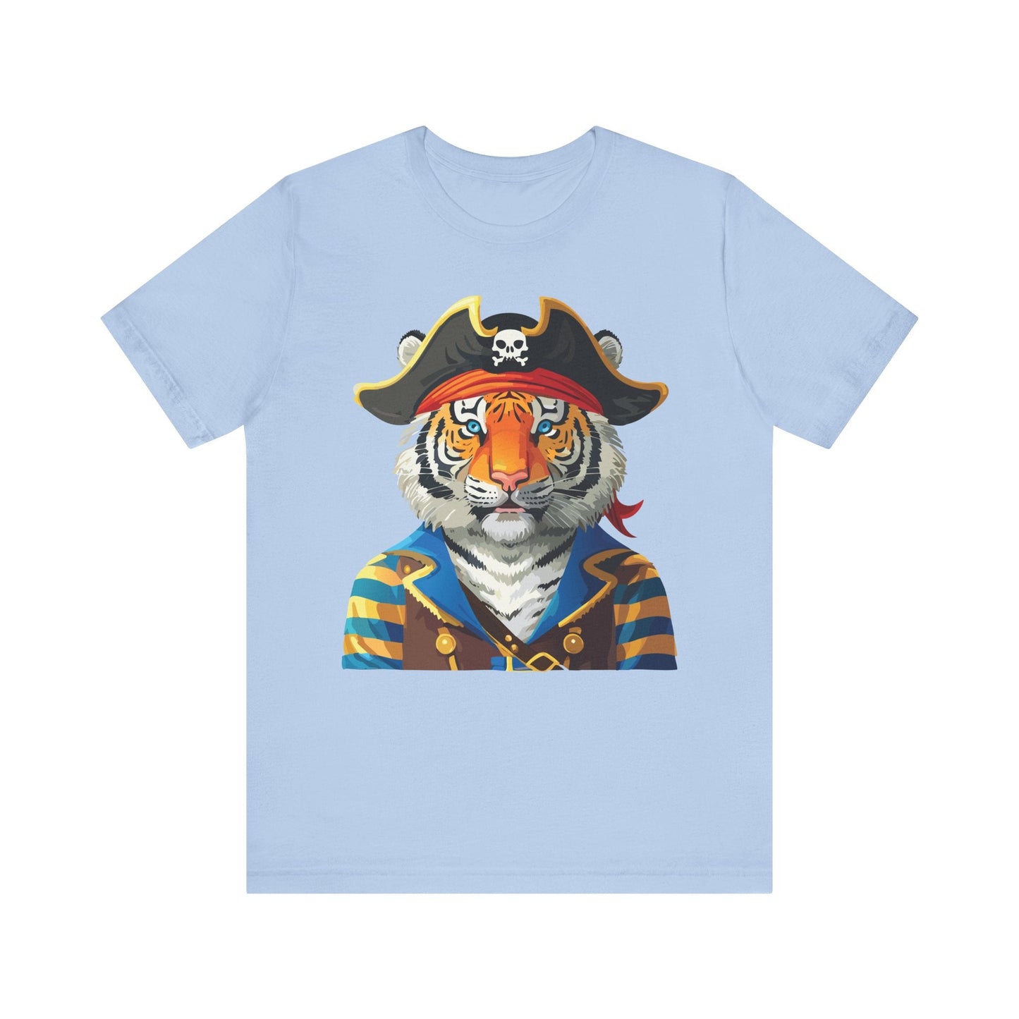 Unisex Animal Tee Shirt Art Design With Wild Animals Gildan Softstyle Cotton T Shirt