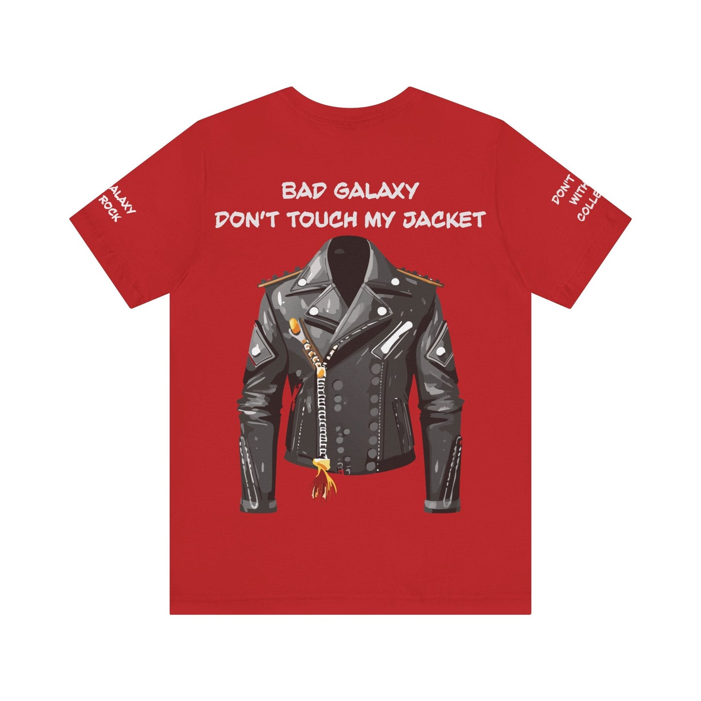 Punk Rock Tee Shirt 100 Percent Cotton Made To Order From Bad Galaxy Eco Friendly Inks USA