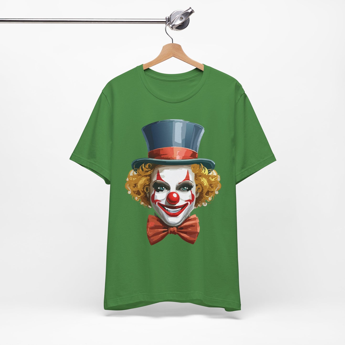 Clown Shirt, Funny Shirt, T-Shirt with Clown, Funny Art Design Tee, Circus Tees, Circus T-Shirt, Unisex Humor Wear 11