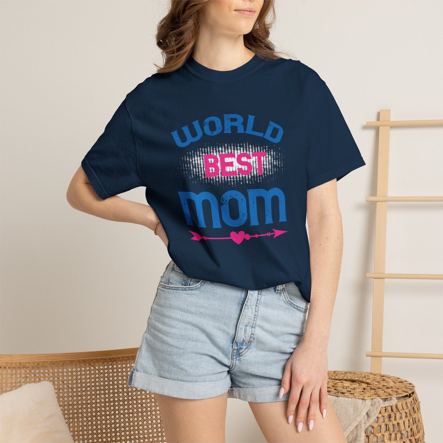 Mom T-shirt Mother Day Mama Tee Unisex Comfort Colors Garment-Dyed Cotton h100