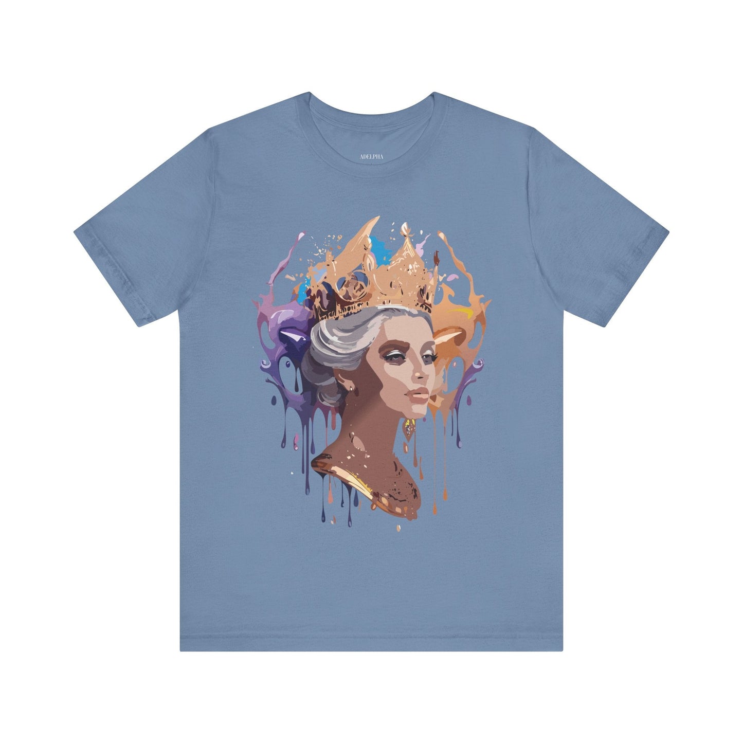 Queen Graphic T Shirt Adelpha Unisex Jersey Short Sleeve Art Design Tee Vintage Inspired Artwork
