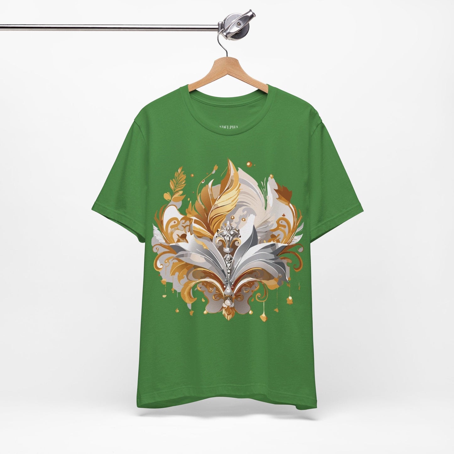 Adelpha Premium Graphic Tee Unisex Short Sleeve Jersey Shirt With Vintage Inspired Artwork