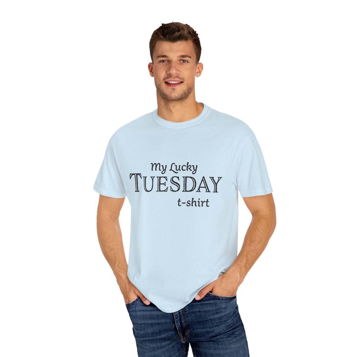 Unisex T-shirt with weekdays design