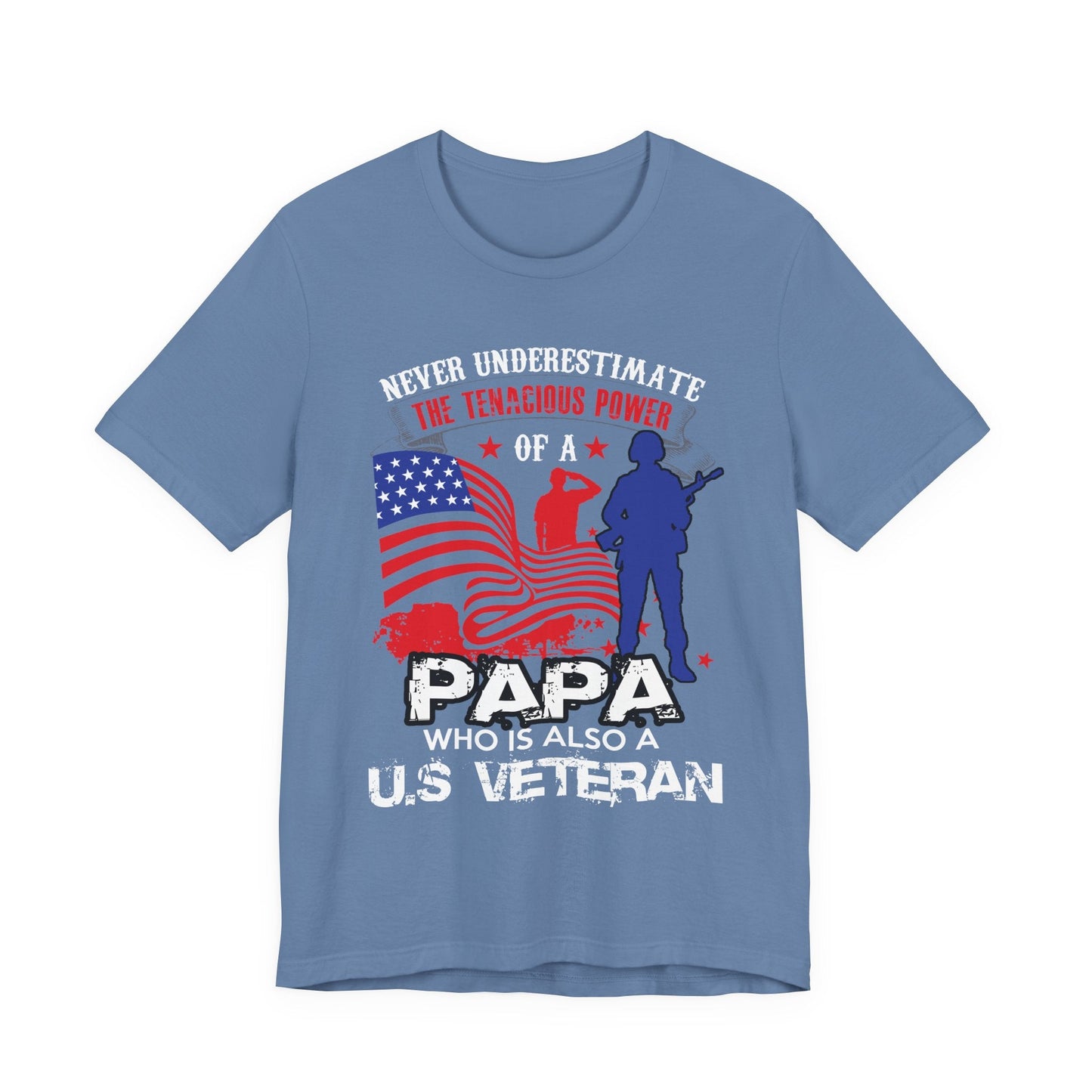 Army Veteran Patriotic Graphic Design Unisex Cotton T-Shirt v53