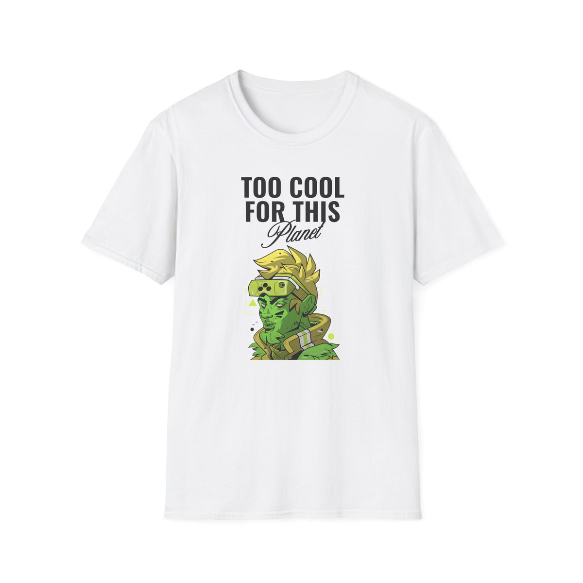 Funny UFO Aliens Graphic Tee Gildan Unisex 100 Cotton Tee Shirt - 20