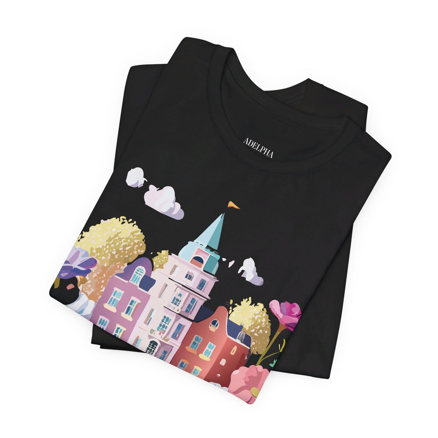 Amsterdam Tourist Shirt Unisex Graphic Tee Vintage Inspired Artwork Art Design By Adelpha