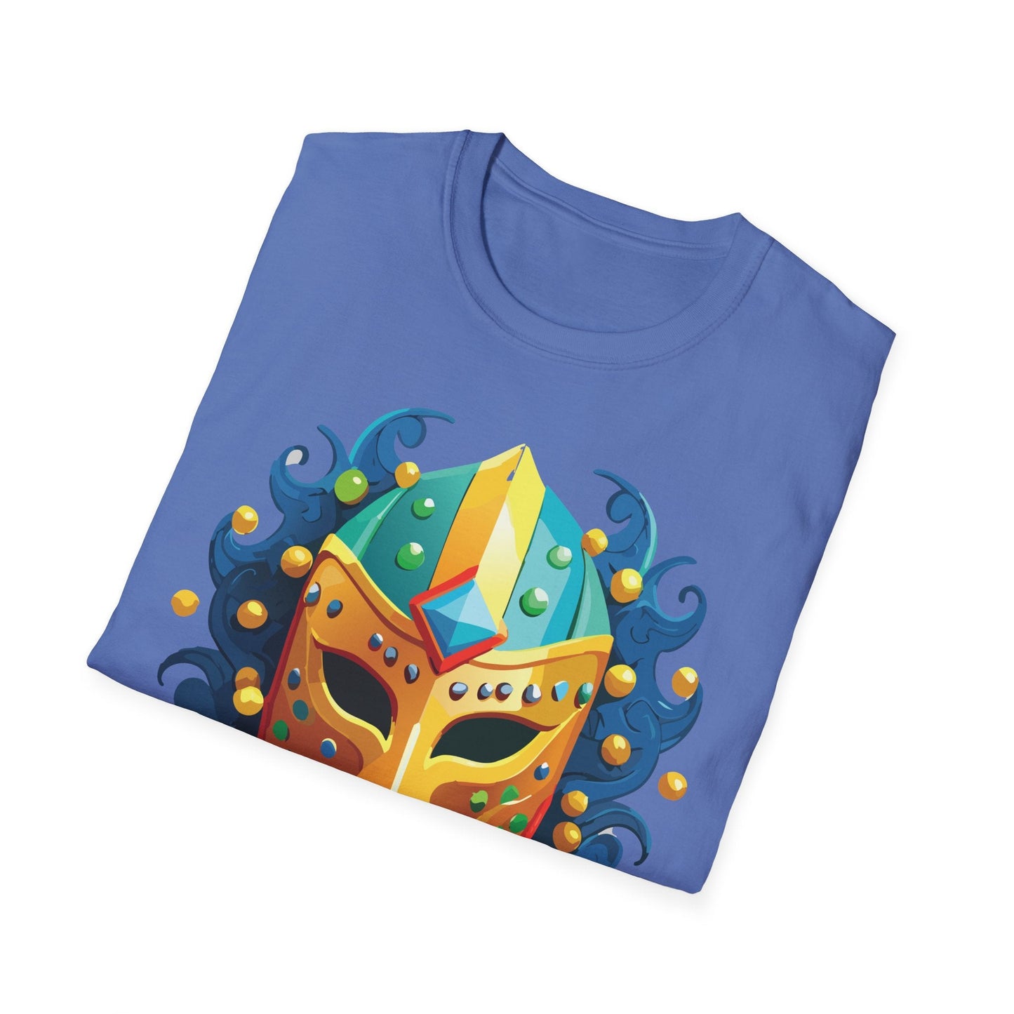 Mask Graphic Unisex Cotton Masquerade Design Artwork Tee 11