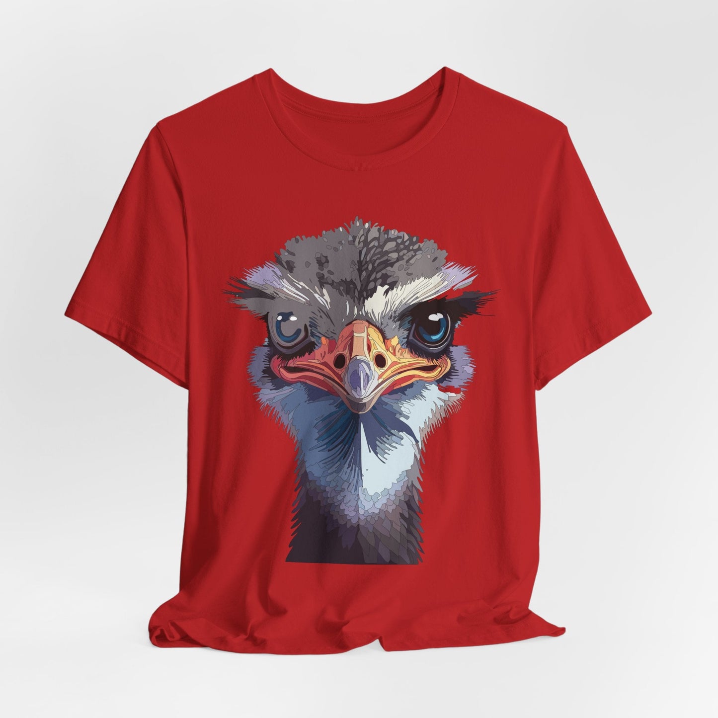 Unisex Animal Tee Shirt With Art Design Wild Animals Shirt Gildan Softstyle 64000